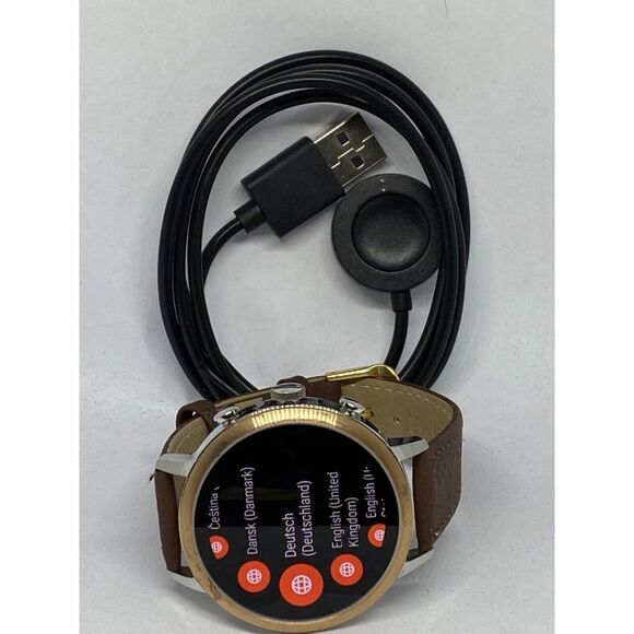 Fossil Gen 4 Authentic Digital Dial Smart Watch Custom Band FTW6016 LT329 - Picture 7 of 12